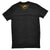 Gold Star Fade T-Shirt in Black