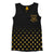 Gold Star Fade Tank in Black